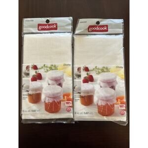 2 Good Cook 11899 White 100% Cotton Lint Multi-Purpose Cheese Cloth 2 sq yd.